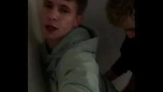 fucked a tramp on the stairs